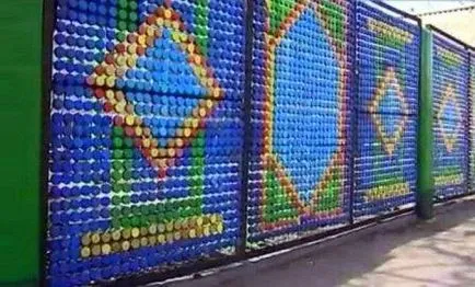 Какво да се направи на пластмасови бутилки капачки