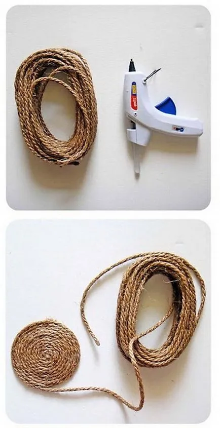 Занаяти от въжето с ръце