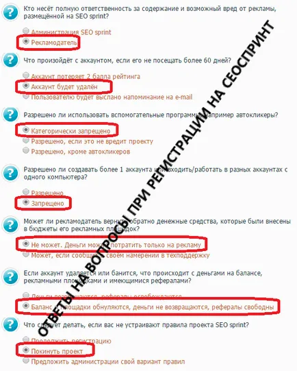 Какво seosprint на сайта