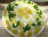 Салата с пиле и Анас