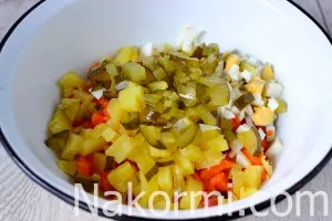 Раци салата с картофи