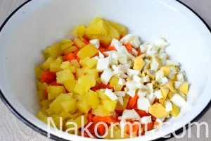 Раци салата с картофи