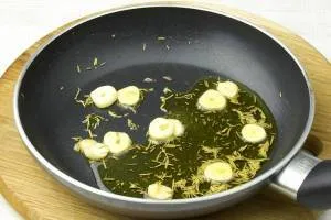 Салата с боб и домати