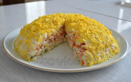 Раци салата с картофи