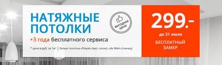 Тези, които поръчате окачения таван