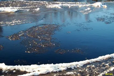 Как да замрази река