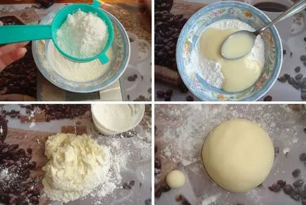 Mastic torta a kezével Mastic torta a kezével