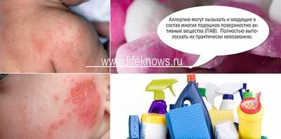 Алергия към праха в симптомите на детето