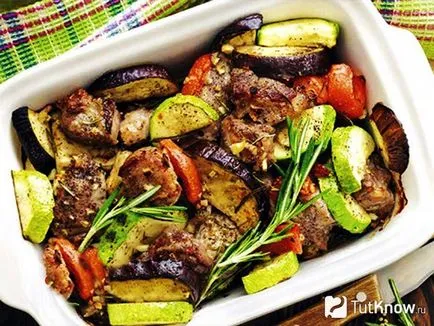 рецепти и клипове от патладжан и домати салата