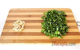 Chakhokhbili пиле в грузински - стъпка по стъпка рецепти снимки