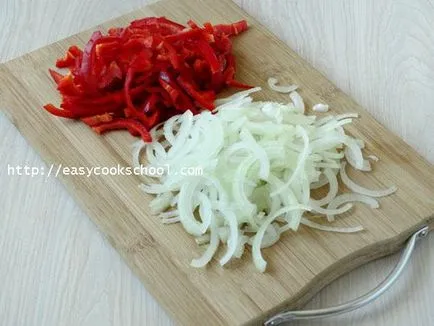 Chakhokhbili пиле грузински стъпка рецепта със снимки, лесни рецепти