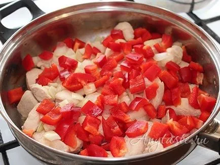 Chakhokhbili пиле грузински стъпка рецепта със снимки, как да се готвя с