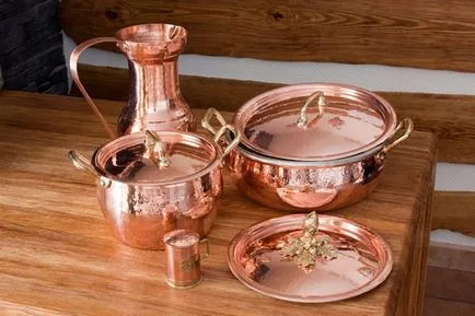 Чистата бронз, месинг у дома