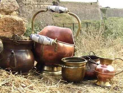 Чистата бронз, месинг у дома