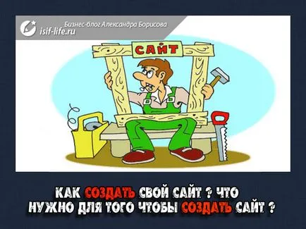 Какво е необходимо, за да се изгради един сайт