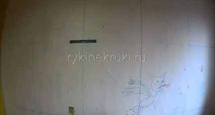 Hogyan szereljünk egy profilt, gipszkarton falra, kezek horgok
