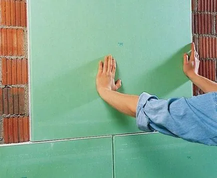 Hogyan erősít a gipszkarton falra, mint egy gipszkarton csavarozva profil