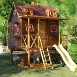 Детска къща със собствените си ръце рисунки, сграда, снимка, необходими части, сграда портал