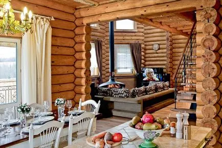 Дизайнът на селска къща, селски печка