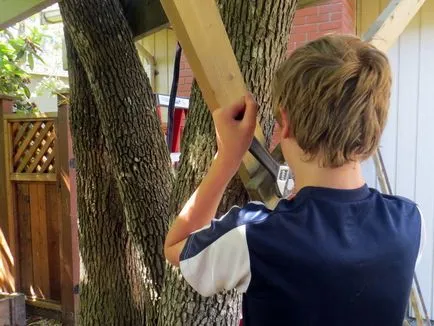Treehouse снимка със собствените си ръце, диаграма, видео инструкция