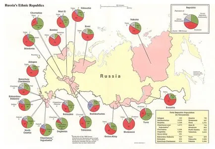 Етническият състав на България (българското население) - подробна електронна карта на България