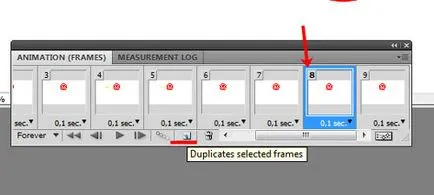 Photoshop как да се направи GIF анимация (бутон «Tweens анимационни кадри») Photoshop как да се направи GIF анимация