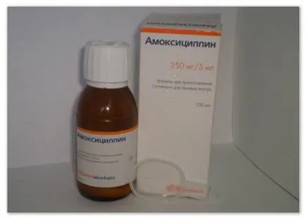Flemoksin soljutab 250 мг за деца