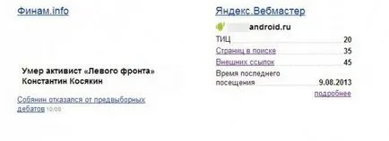 Начало Yandex - възможна конфигурация и практически съвети