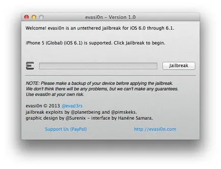Инструкции за това как да се направи вързани Jailbreak IOS 6