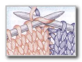 Intarsia плетене техника и промяна вход цвят