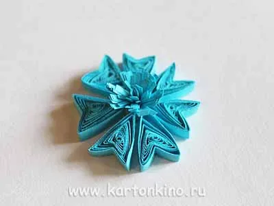 Как Квилинг цветя