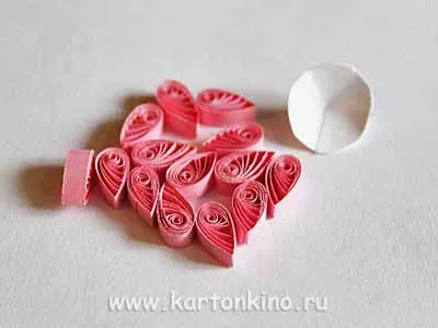 Как Квилинг цветя
