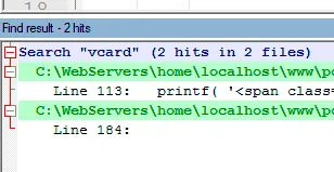 Как да намерите конкретна част от код в WordPress файлове