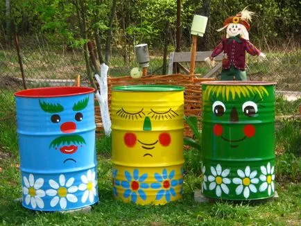 Както самоделно възможно, за да украсят крайградски район (снимка)