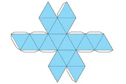 Как да се направи постепенно icosahedron от хартия (да) Как да се направи постепенно icosahedron от хартия