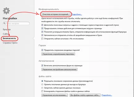 Как да се почисти бисквитките и кеша в браузърите Chrome, Opera, Mozilla 1