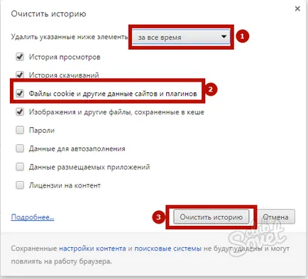 Как да се почисти бисквитките в хром