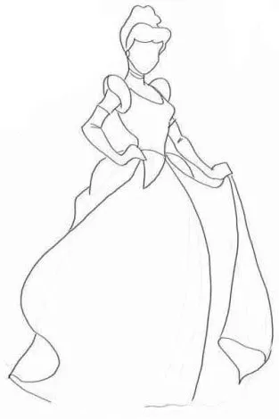 Hogyan kell felhívni Hamupipőke - mesebeli hercegnő (például hogyan kell felhívni festék Hamupipőke Cinderella Princess Hogyan kell felhívni Cinderella ceruza szakaszok) Hogyan kell felhívni Hamupipőke - mesebeli hercegnő