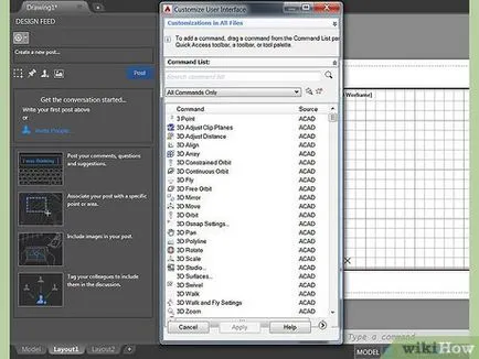 Hogyan hozzunk létre a rajzot az AutoCAD