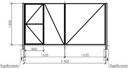 Как да се изгради порта на велпапе с ръце инструкции стъпка по стъпка с чертежи и изчисления, като (им) Как да се изгради порта на велпапе с ръце инструкции стъпка по стъпка с чертежи и изчисления, като