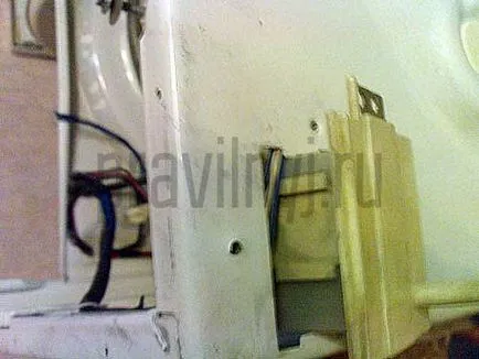 Как да се демонтира пералня Indesit (INDESIT WISL 86) на - лесно нещо