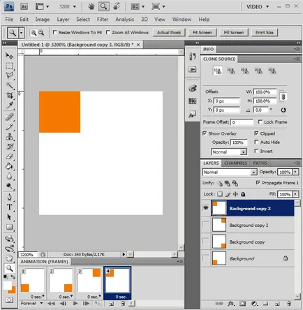 Как да си направим GIF анимация в Photoshop, labdes