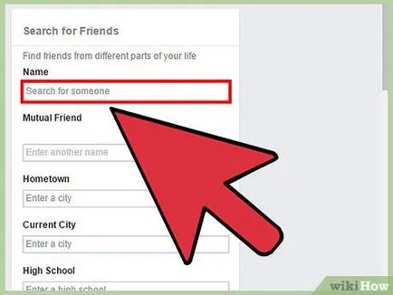 Hogyan talál egy személy a facebook-on ( «Find Friends” oldal) Hogyan lehet megtalálni valakit a facebook-on