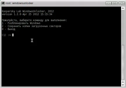 Как да премахнете вируса, блокиране на прозорци (SMS блокер, pornobanner) (Kaspersky Rescue Disk) Как да премахнете вируса, блокиране на прозорци (SMS блокер, pornobanner)