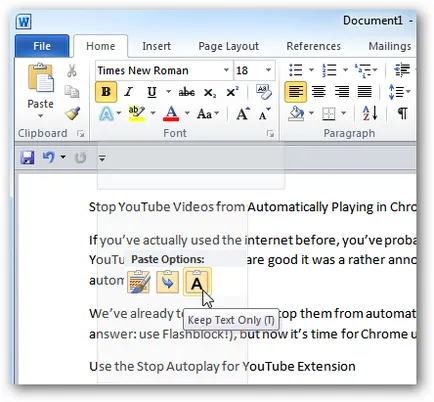 Как да премахна хипервръзка от Microsoft Word документ (дума) Как да премахна хипервръзка от Microsoft Word документ