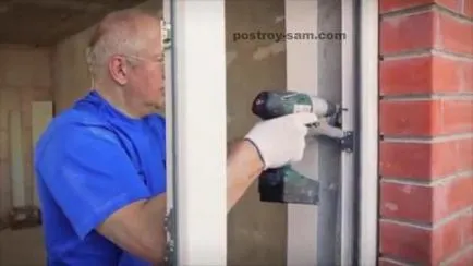 Как да инсталираме пластмасова видео екран (настроен пластмасов прозорец) Как да инсталираме пластмасова кутия