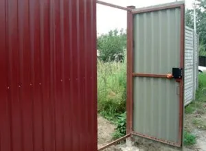 Вратичката на велпапе със собствените си ръце - производство и монтаж