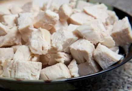 Calorie варено пилешко бяло месо