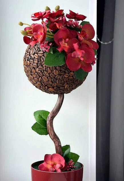 Кафе дървета Topiary как да създадете свои ръце