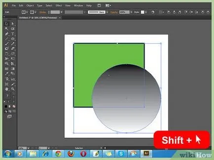 Hogyan vágni egy képet illusztrátor